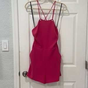 Pink romper